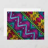 エスニック織り糸 ポストカード (正面/裏面)