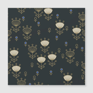 エスニック花:ヴィンテージ装飾デザイン