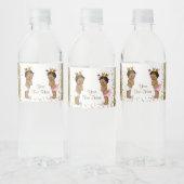 エスニック赤ちゃんシャワー水ボトルラベル ペットボトルラベル (ボトル)