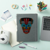 エスニック部族マスクシール シール (iPadカバー)