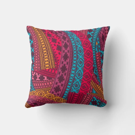 エスニック部族5A装飾用クッション クッション (裏面)