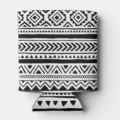 エスニック部族:手作り模様 缶クーラー (裏面)