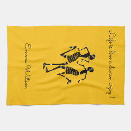 エスニック・アフリカ・アート・カーニバル・ダンス キッチンタオル