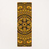 エスニック アンバー マンダラ 2 ヨガマット (正面)