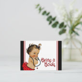 . .エスニック・ガール・レディバグでブックカードを持ち込む エンクロージャーカード (スタンド正面)