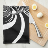 エスニック デザイン キッチンタオル (四つ折り)