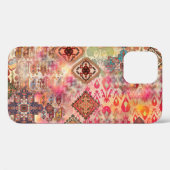 エスニック・デジタル・抽象芸術のシームレス・パターン Case-Mate iPhoneケース (裏面 (横))