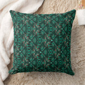 エスニック、ブラック、ターコイズ。 クッション (ブランケット)