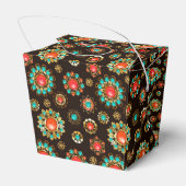 エスニック・ブルックスのシームレスなパターン フェイバーボックス (裏面サイド)