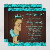 エスニック・ベイビー・シャワー 招待状 (正面/裏面)