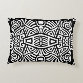 エスニック・ボホ：ヴィンテージトレンディー アクセントクッション (裏面)