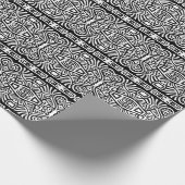 エスニック・ボホ：ヴィンテージトレンディー ラッピングペーパー (角)