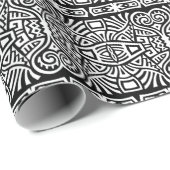 エスニック・ボホ：ヴィンテージトレンディー ラッピングペーパー (ロールコーナー)