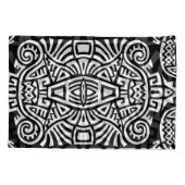 エスニック・ボホ：ヴィンテージトレンディー 枕カバー (裏面)