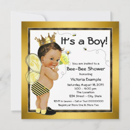 エスニック・ボーイ・ビー・ベイビー・シャワー 招待状