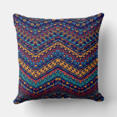 エスニック モチーフ クッション (裏面)