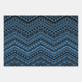 エスニック モチーフ 5 ラッピングペーパーシート (正面)