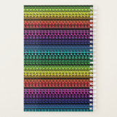 エスニック、レインボーオーナメント プランナー手帳 (裏面)