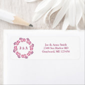 エスニック・レトロ・フローラ・マンダラ ラベル (インサイチュ)