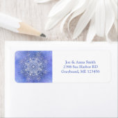 エスニック・レトロ・フローラ・マンダラ ラベル (インサイチュ)