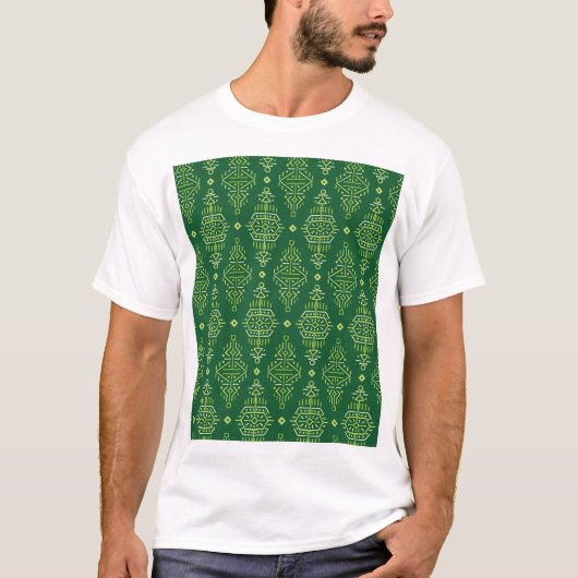 エスニックBoho:クリエイティブ部族シームレス。 Tシャツ (正面)