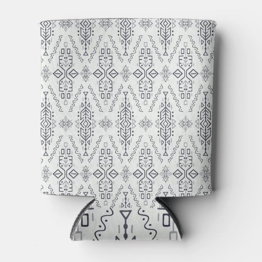 エスニックBoho:トレンディーハンド描画シームレス。 缶クーラー (正面)