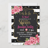 エスニニャインビタシオンデベビーシャワー 招待状 (正面)