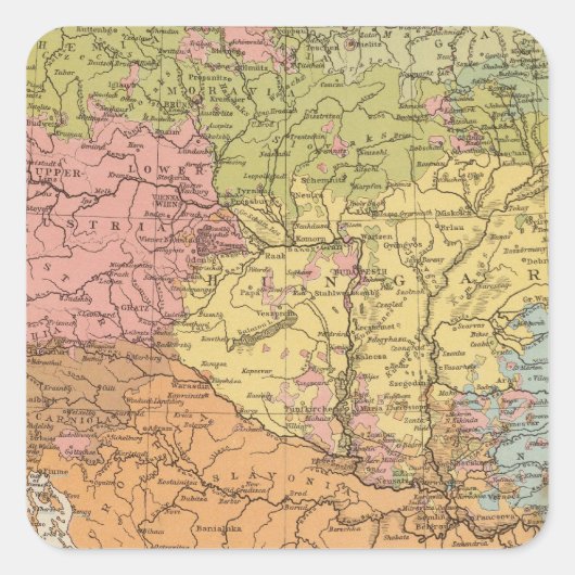 エスノオーストリアハンガリー スクエアシール (正面)