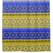 エスノボーホ装飾装飾伝統的装飾 シャワーカーテン (正面)