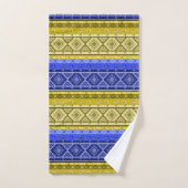 エスノボーホ装飾装飾伝統的装飾 バスタオルセット (ハンドタオル)