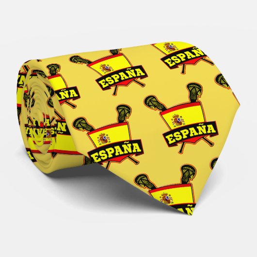 エスパスペインのーニャラクロスタイ ネクタイ (ロール)