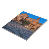 エスパナ描広場にある馬車 タイル (側面)