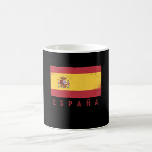 エスパニャフラスペインのグスペインヴィンテージギフトサッカー コーヒーマグカップ