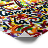 エスパニョールセレニティ祈りの言葉エンジェルアートプリントポスター ポスター (角)