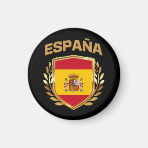 エスパーナスペイン国旗のシールド マグネット
