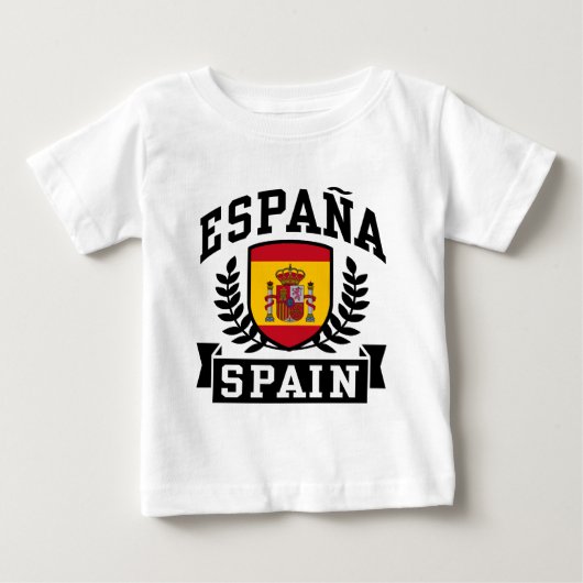 エスパーナスペイン ベビーTシャツ (正面)