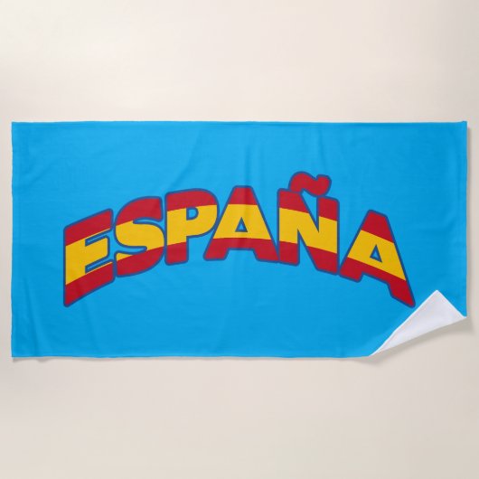 エスパーニャ1 ビーチタオル (正面)