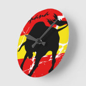 エスパーニャ ラウンド壁時計 (傾斜)