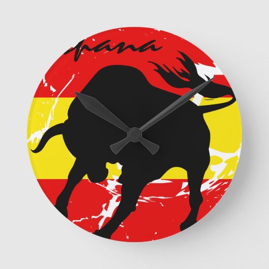 エスパーニャ ラウンド壁時計 (正面)