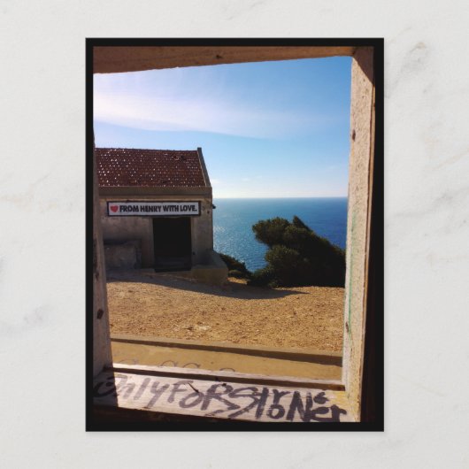 エスピチェル岬（ポルトガル） ポストカード (正面)