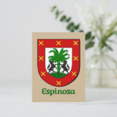 エスピノサファミリーヘラルディックシールド ポストカード (スタンド正面)