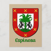 エスピノサファミリーヘラルディックシールド ポストカード (正面)