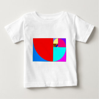 エスピラルフィボナッチ ベビーTシャツ