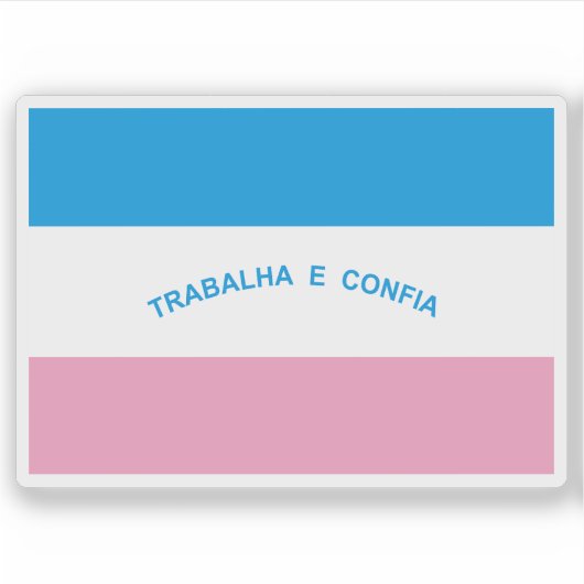 エスピリトサント州国旗、ブラジル シール (正面)