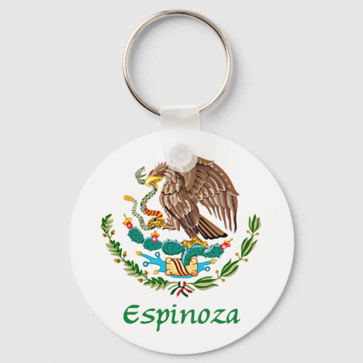 エスピーノザメキシコ国印 キーホルダー (正面)