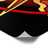 エスピー先住民アートプリントポスター ポスター (角)