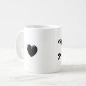 エスプレッソあなた自身のマグ コーヒーマグカップ (正面左)