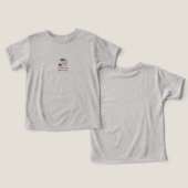 エスプレッソで自分を表現しよう - 笑顔のコーヒーTシャツ (デザイン正面&裏面)