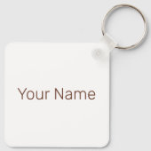 エスプレッソとレトロバリスタのためのコーヒー豆 キーホルダー (裏面)