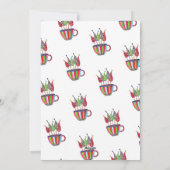 エスプレッソのクリスマスツリー シーズンカード (裏面)